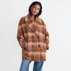 Madewell Carville Wool Pea Coat